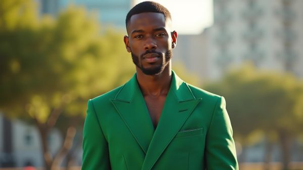5 raisons d’adopter le costume vert homme en ce moment